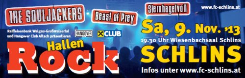 Hallenrock 2013 => mehr Infos!!! Hallenrock 2013