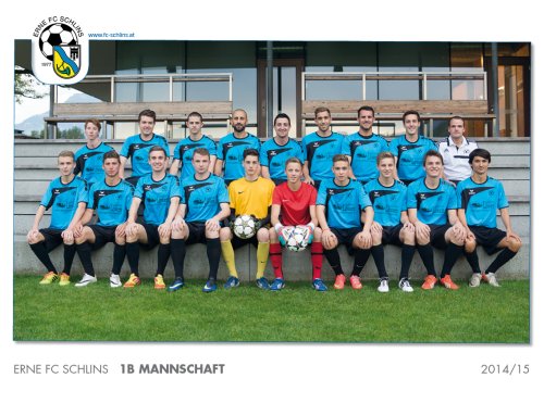 ERNE FC Schlins - 1b Mannschaft