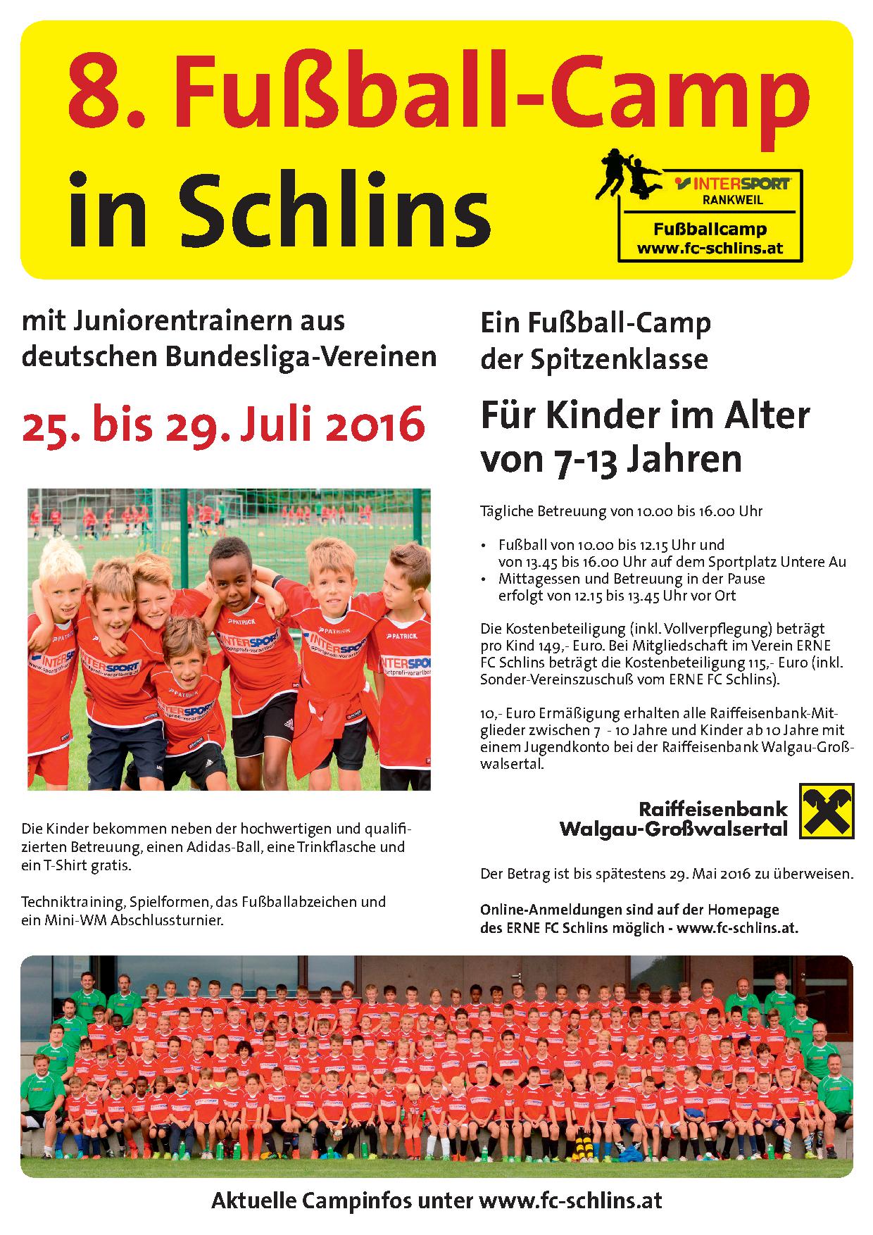 8. Fußball-Camp 2016